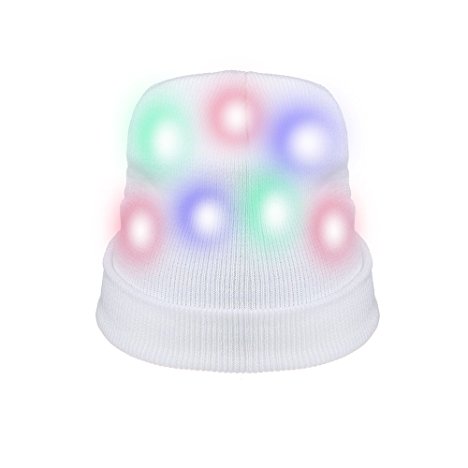 LED Hat ZOETOUCH LED Light Up Hat LED Cap 3 Modes For Clubbing,Raves,Disco,Dubstep Party,Birthday,Halloween,Christmas and Other Festivals