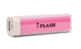 iFlash Pink Lip Gloss 2600mAh Universal Mobile USB Portable Power Bank Charger 5V 1A output for Apple iPhone 6 Plus  6  5S  5C  5  4S iPod Touch 4th  5th Generation iPod Nano 4th  5th  6th  7th Generation Samsung Galaxy S6 Edge  S6  S5  S5  S4  S3  S2  S  Mini Samsung Galaxy Note 2  3  4 -- Pink Color Retail Package