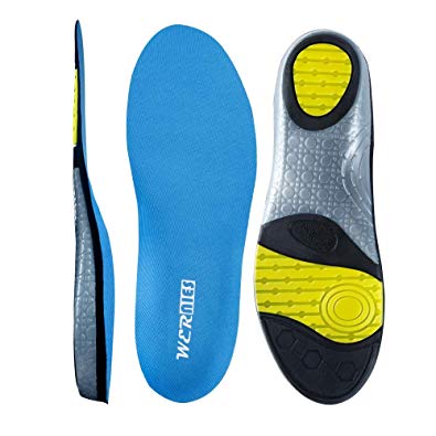 wernies Running Shoes Inserts for Men Women, Athletic Arch Comfort Insole