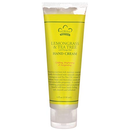 Nubian Heritage - Hand Cream Lemongrass & Tea Tree - 4 Oz