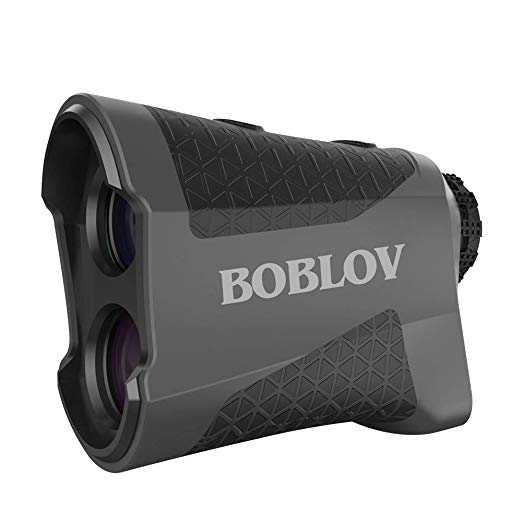 BOBLOV 650 Yards Golf Range Finder Flaglocking Rangefinder with Pinsensor Vibration Continuous Scan Function 6X Magnification K600 Series Gift Wrapping