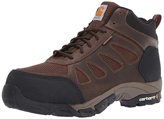 Carhartt Men's Lightweight Wtrprf Mid-Height Work Hiker Carbon Nano Safety Toe Cmh4480 Industrial Boot