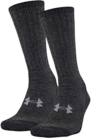 Under Armour Adult Coldgear Boot Socks, 2-Pairs