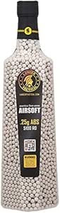 Lancer Tactical Airsoft BBS 6mm Pellets Premium Polished 6mm- 0.20g/0.25g - 5100 Count