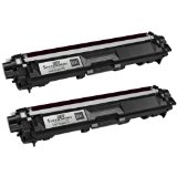 Speedy Inks - Compatible with Brother Compatible 2 pack TN221 black toner cartridge TN221BK for Brother HL-3140CW HL-3170CDW MFC-9130CW MFC-9330CDW MFC-9340CDW