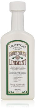 JR Watkins White Cream Liniment 11 Ounce