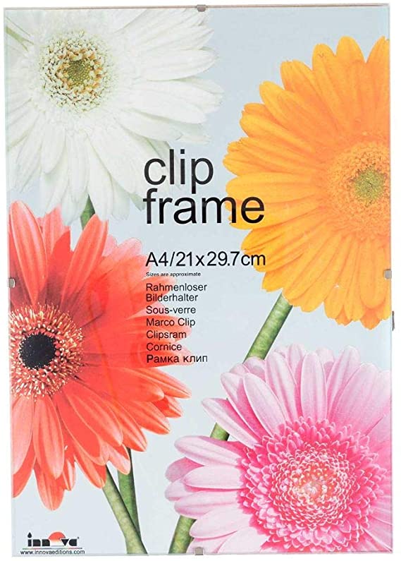 Innova Clip Frames A4 Pack of 10 Clear - Color: Clear