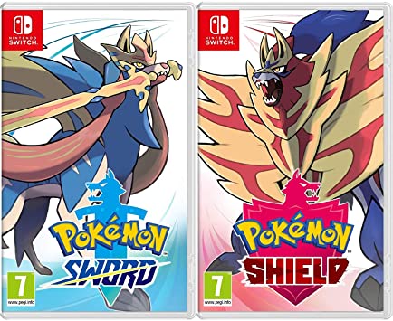 Pokemon Sword   Pokemon Shield - 2 Game Bundle - Nintendo Switch