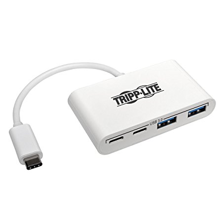 Tripp Lite 4-Port USB 3.1 Gen 1 Portable Hub USB-C to x2 USB-A and x2 USB-C (U460-004-2A2C)