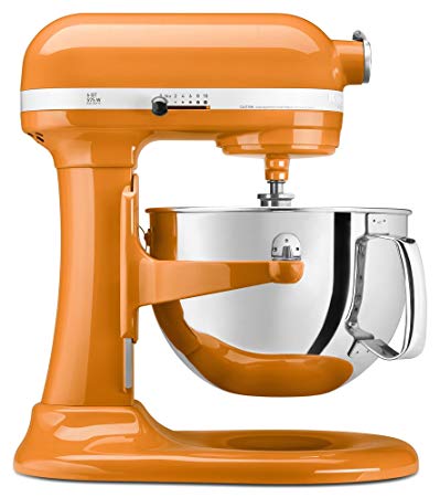 KitchenAid KP26M1XTG 6 Qt. Professional 600 Series Bowl-Lift Stand Mixer - Tangerine