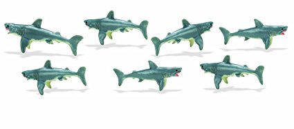 Safari Ltd. Good Luck Minis - Great White Shark - 192 Pieces - Quality Construction from Phthalate, Lead and BPA Free Materials - For Ages 5 and Up