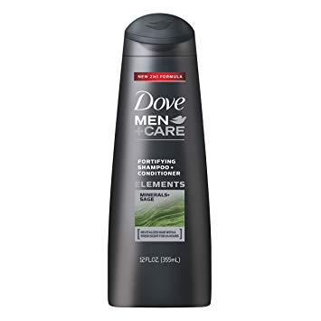 Dove Men Care Shampoo and Conditioner, Minerals and Sage, 12 Ounce