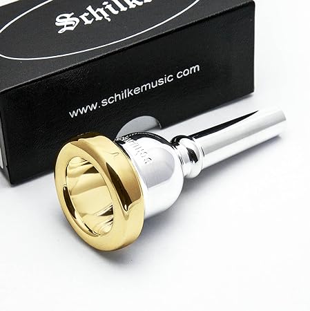 Schilke 24K Gold Rim & Cup Trombone (Euphonium/Baritone) 50C4 small shank