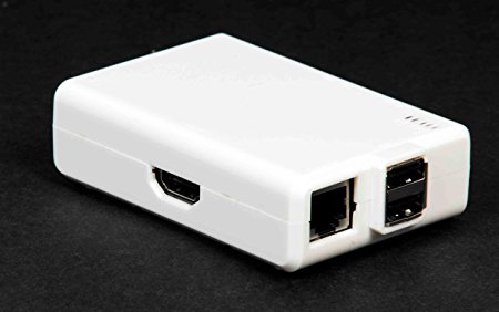 Raspberry Pi Case for Model B fully enclosed (white)