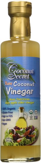 Vinegar Organic Raw Coconut 12.7 Oz (Pack Of 3)