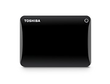 Toshiba Canvio Connect II 2TB Portable Hard Drive Black HDTC820XK3C1