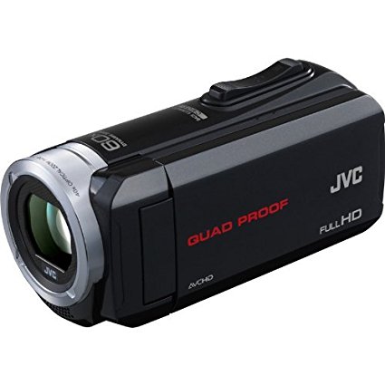 JVC Everio Camcorder Quad Proof HD Camera, Black