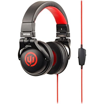 Wicked WI8700 Solus Headphone - Black/Red
