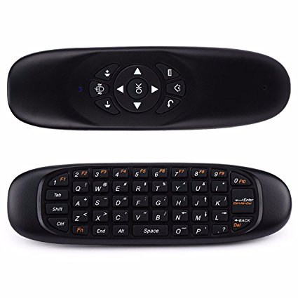 Air Mouse,ELEGIANT 2.4G 6-Axis Portable Mini Wireless Air Mouse Remote Control Keyboard for PC HTPC IPTV Smart TV and Android TV Box Media Player