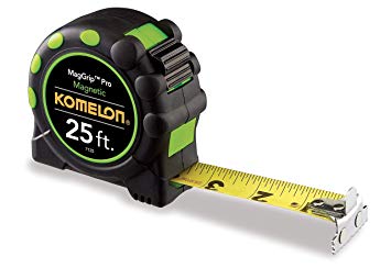 Komelon 7125 Monster Maggrip 25-Foot Measuring Tape with Magnetic End