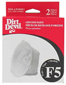 Dirt Devil Royal Appliance 3-DEA950-001 2 Count F5 Filter