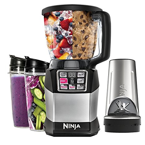 Nutri Ninja BL492 Auto-iQ Compact Blending System (Certified Refurbished)