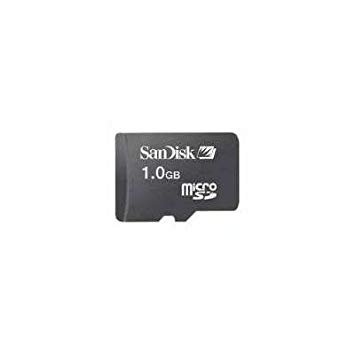 SanDisk 1GB microSD Card (SDSDQ-1024/001G, Plastic Case Packing)