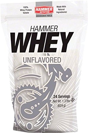 Hammer Whey Protein for 24-Serving, Unflavored 1.38 lbs
