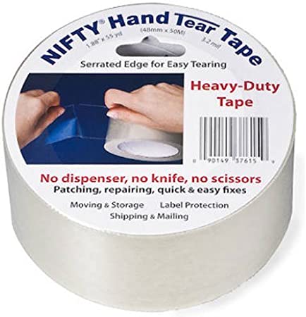 NIFTY T3761RTL, Clear Tear Tape, No Size