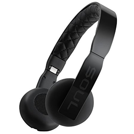 Soul Loop Ultra Lightweight On-Ear Headphones (Black)