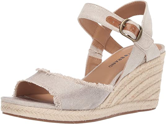 Lucky Brand womens Mindra Wedge Espadrille Wedge Sandal