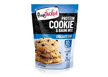 FlapJacked Protein Cookie & Baking Mix, Chocolate Chip, 9 Ounce