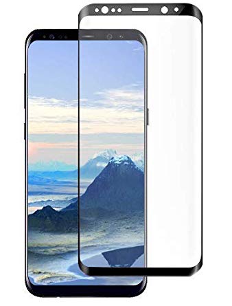 Compatible Samsung Galaxy S8 Plus Screen Protector,9H Hardness[Anti-Scratch][Case-Friendly][3D Coverage][No Bubble] Tempered Glass Screen Protector Film Compatible Samsung Galaxy S8 Plus
