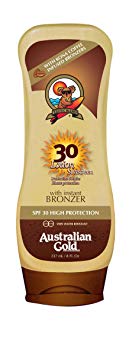 Australian Gold Sun Lotion SPF 30 with instant bronzer 237 ml