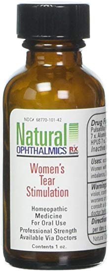 Natural Ophthalmics Women's Tear Stimulation Pellets, 1 Ounce