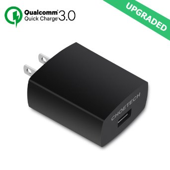 Quick Charge 30-CHOE 18W QC 20 CompatibleUSB A to C Cable Included Quick Charge 30 Wall Charger for LG G5 Nexus 5x6p Lumia 950950XL and More