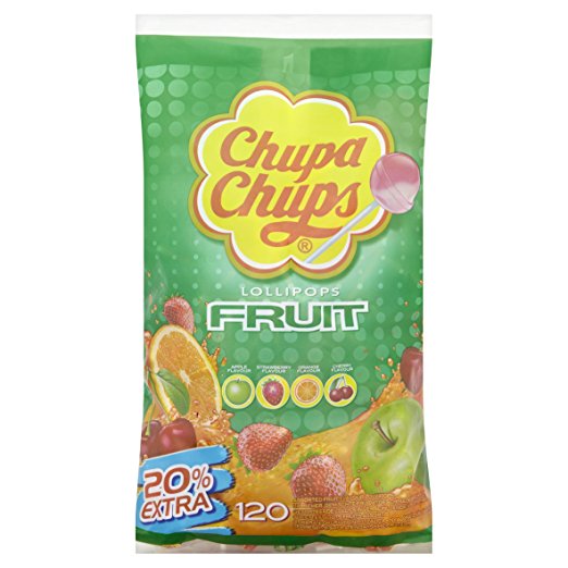 Chupa Chups Fruity Lollipops, 120
