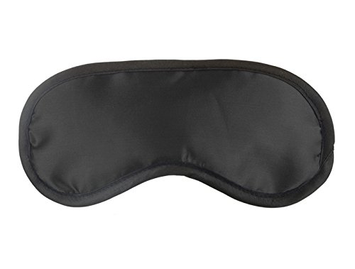 Dream Essentials Snooz Silky Soft Sleep Mask Value Pack 4 Eye Masks - Black (4 Pack)