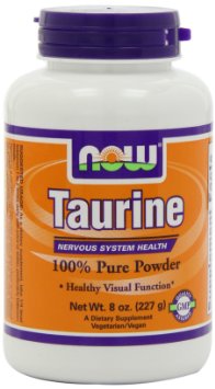 NOW Foods Taurine Pure Powder, 8 ounce