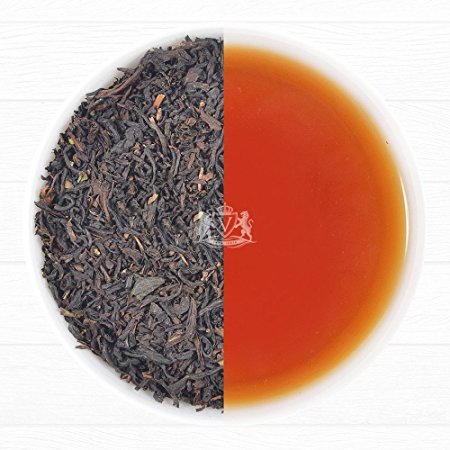 Lopchu Golden Orange Pekoe, Darjeeling Black Tea - Single Estate Loose Leaf Tea, 100% Pure Unblended Darjeeling Sourced Directly from the Iconic Lopchu Plantations, 3.53oz / 100g (Makes 35-40 Cups)