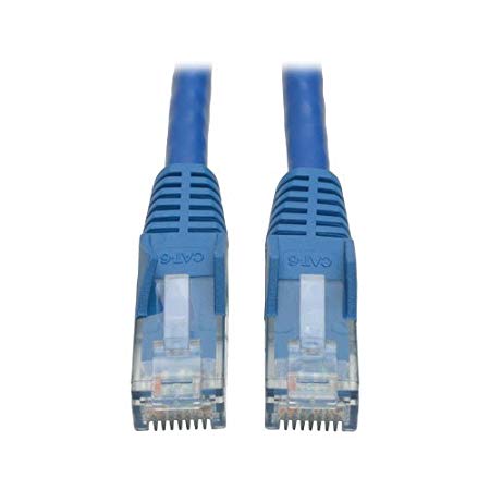 Tripp Lite N201-050-BL Cat6 Gigabit Blue Snagless Molded Patch Cable RJ45M/M - 50 feet