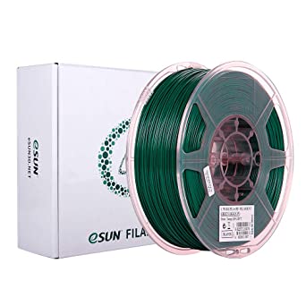 eSUN PLA  Filament 1.75mm, PLA Plus 3D Printer Filament, Dimensional Accuracy  /- 0.03mm, 1KG (2.2 LBS) Spool 3D Printing Filament for 3D Printers, Green