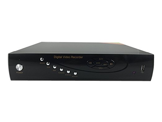 Aposonic 8-Channel H.264 HD-TVI 1080P/720P/Analog 960H Tribrid Rec CCTV Surveillance Standalone DVR, HDMI/VGA Dual Output, Mobile Access, Mac Ready (No HDD)