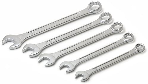 Titan 17384 SAE Combination Wrench Set - 5 Piece