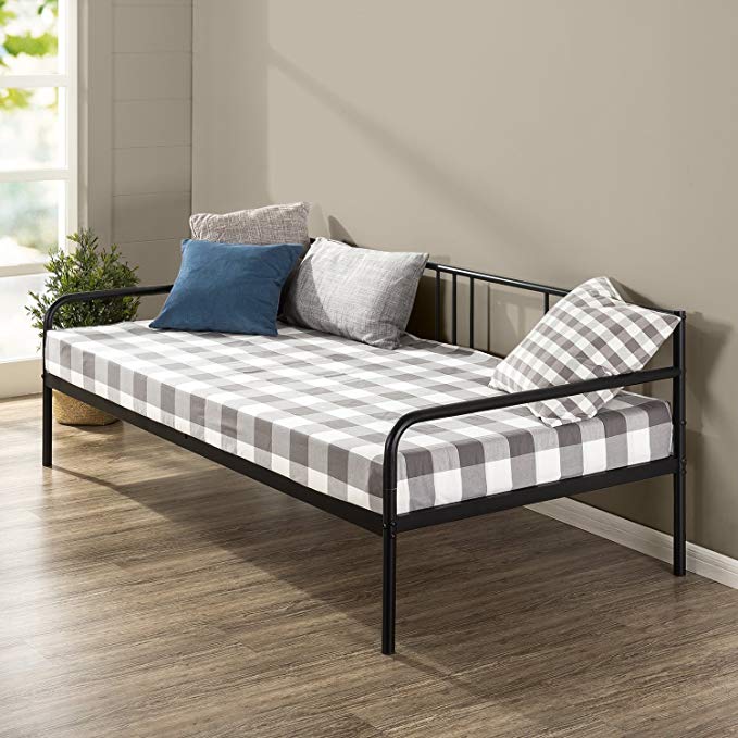 Zinus 39 Inch Sophia Twin Daybed Frame, Premium Steel Slat Support