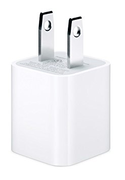 OEM Apple USB Charger Adapter A1265 for iPod, iPhone, iPhone 3G and iPhone 3Gs (White)