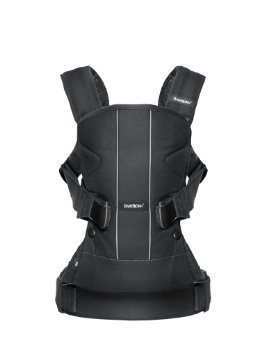 BABYBJORN Baby Carrier One - Black, Cotton Mix