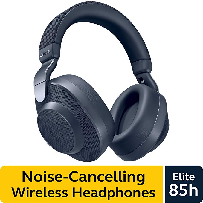 Jabra Elite 85h Wireless Stereo ANC Headphones Navy