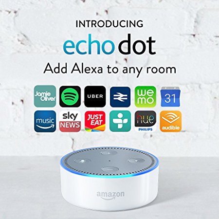 Amazon Echo Dot (2nd Generation), White