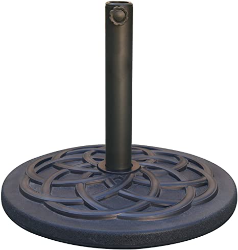 ABCCANOPY 43LB Central Pole Umbrella Base Umbrella Stand Market Patio Outdoor Heavy Duty Increased Umbrella Holder.ø1.5-1.9in(38-48MM)